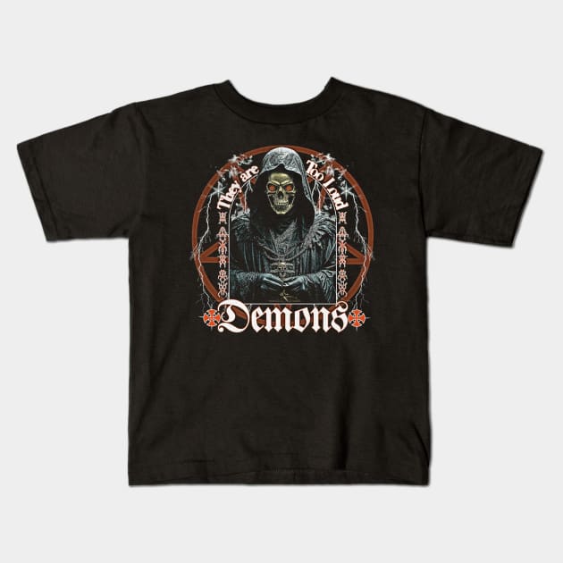 Loud Demons Kids T-Shirt by Johnny Solace™